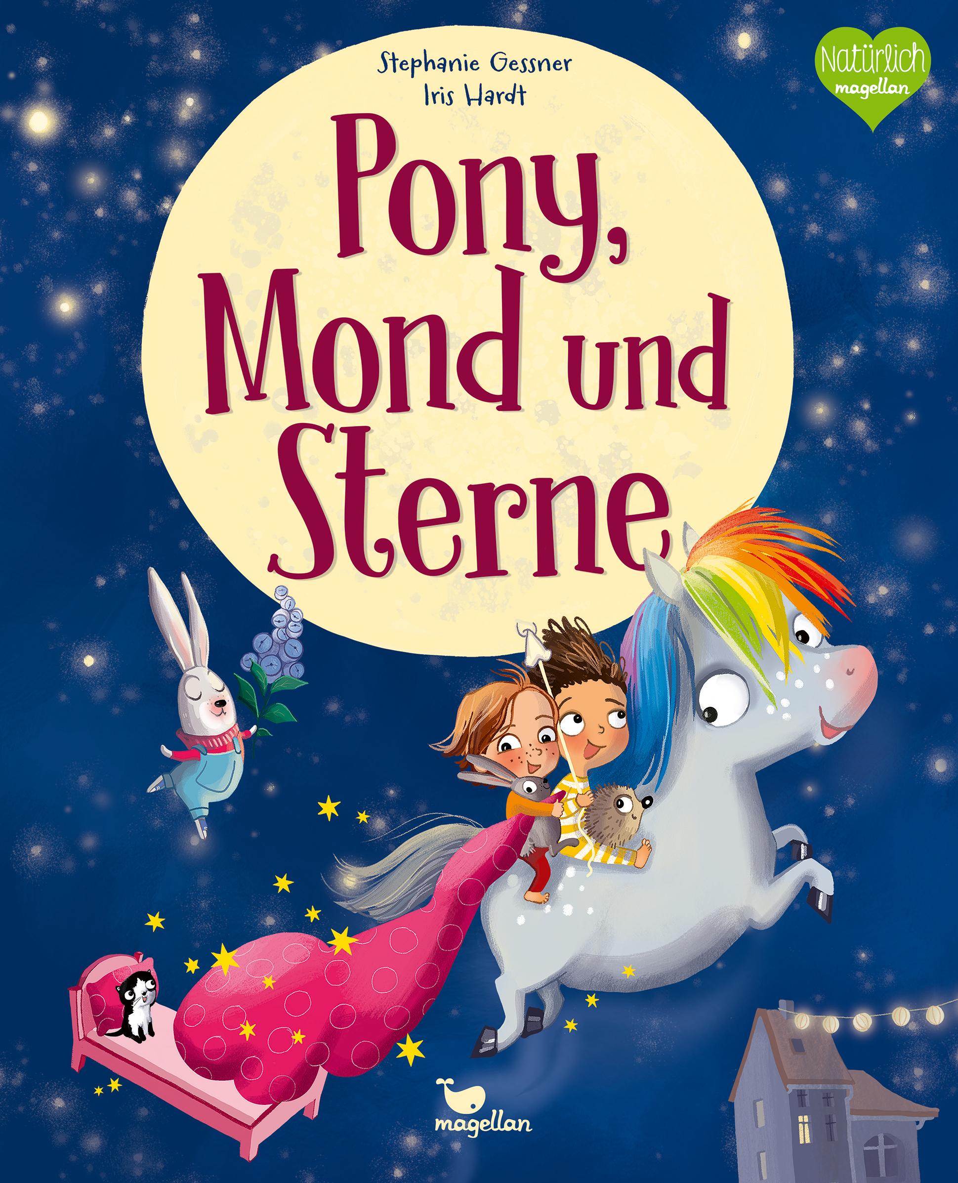 Vorderes Coverbild Pony, Mond und Sterne