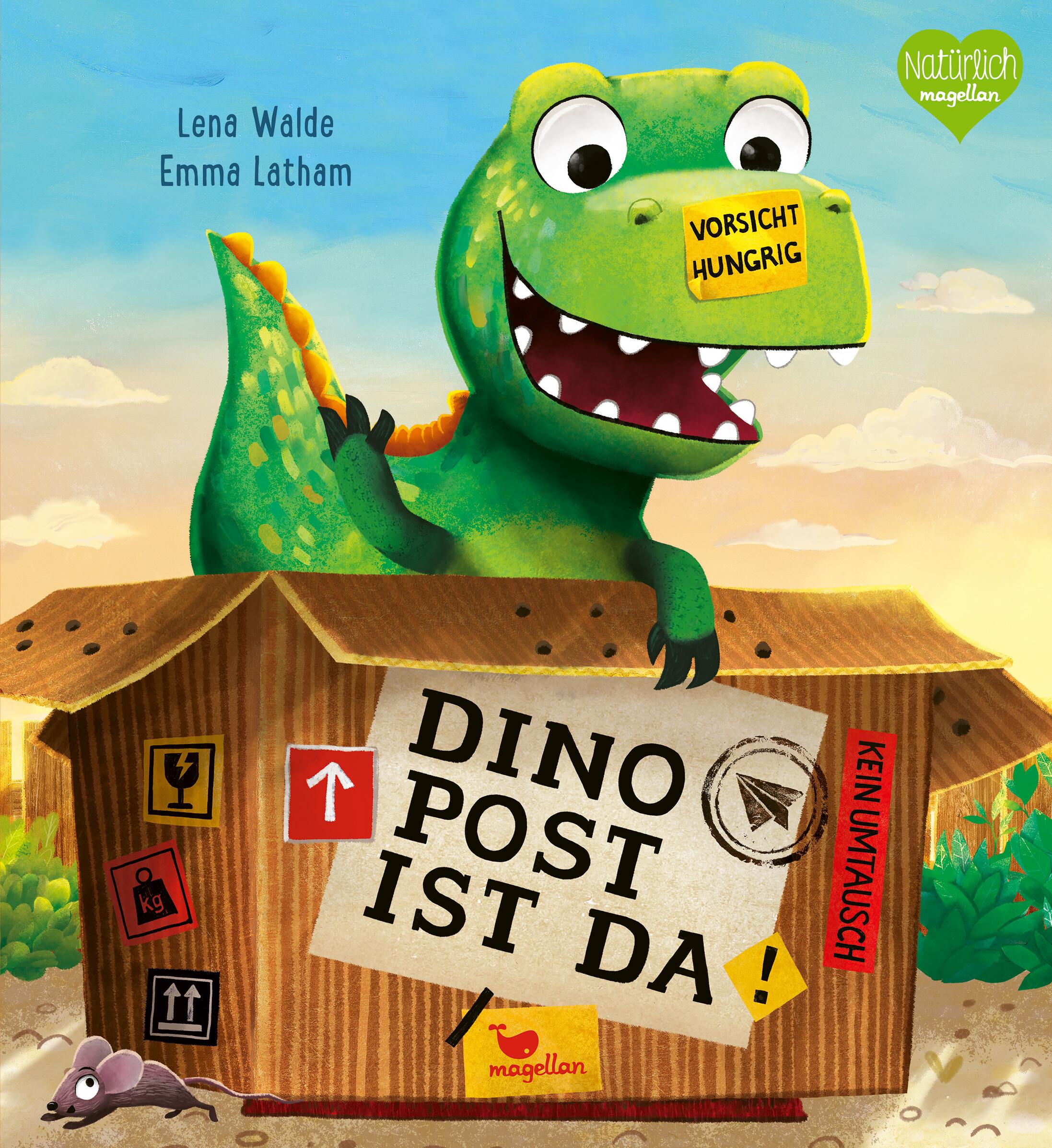 Vorderes Coverbild Dino-Post ist da!