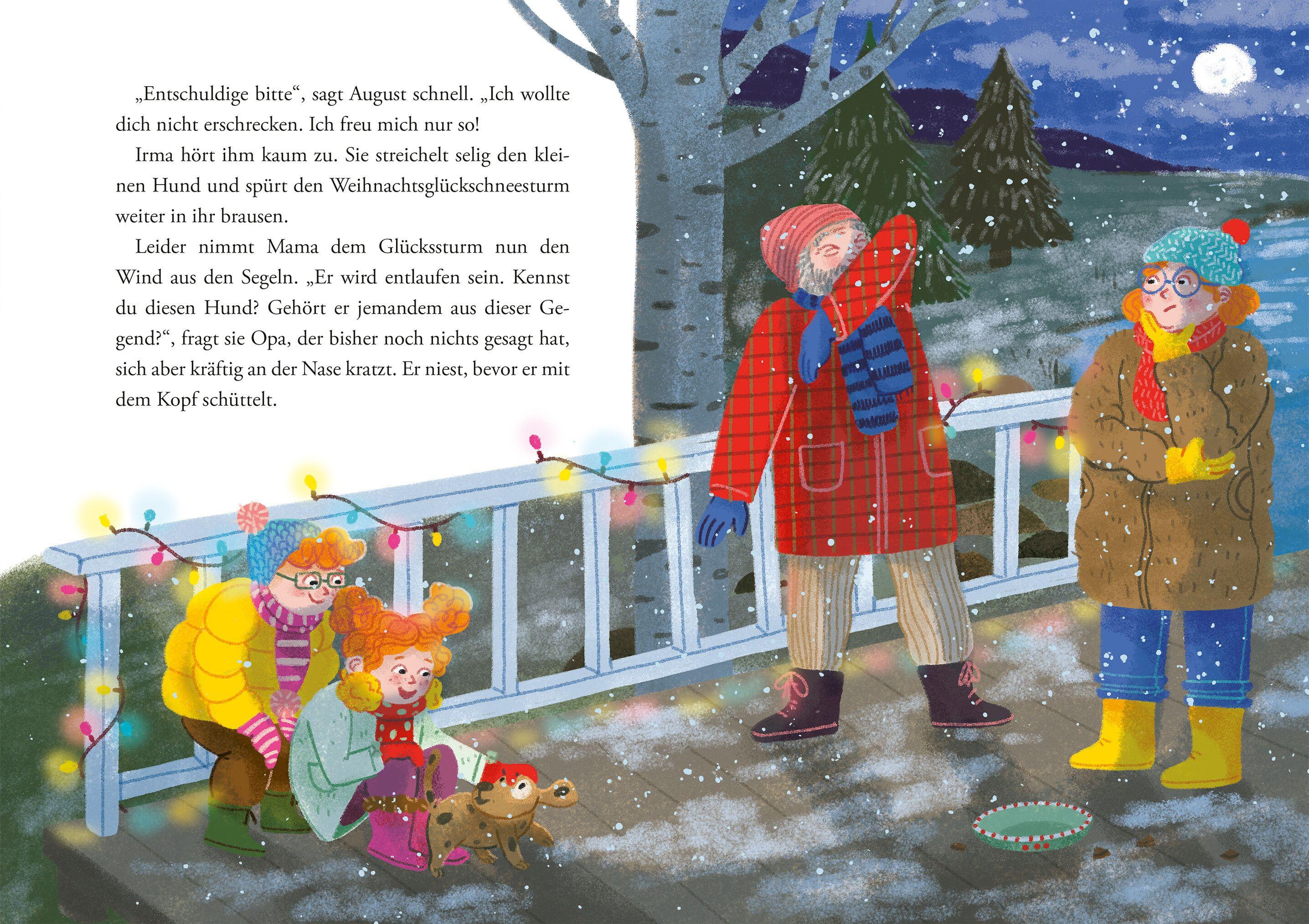 Beispielinhalt (Bild) Zimtsternewinter