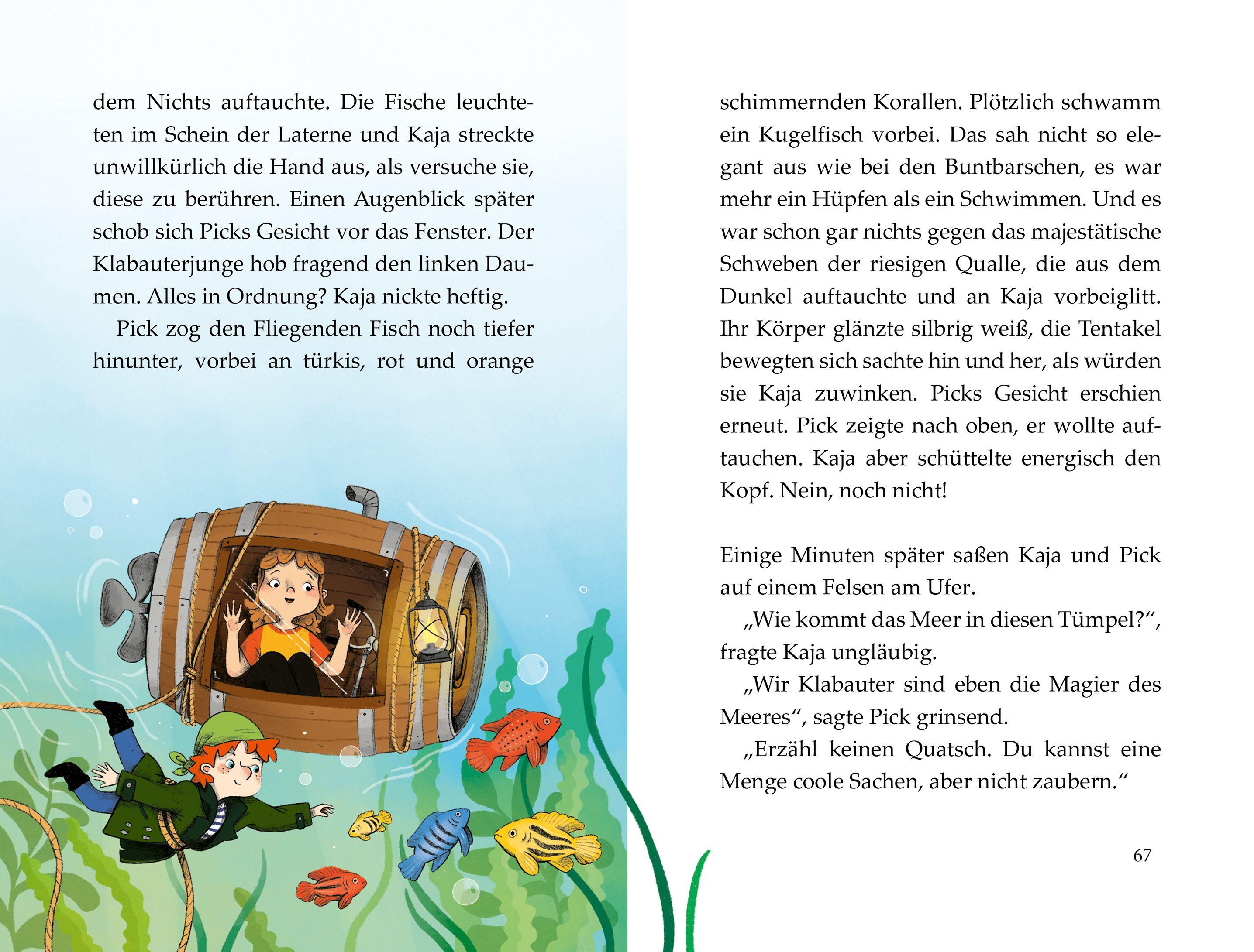 Beispielinhalt (Bild) Kaja & Käpt'n Pick - Ein Segelschiff voller Geheimnisse