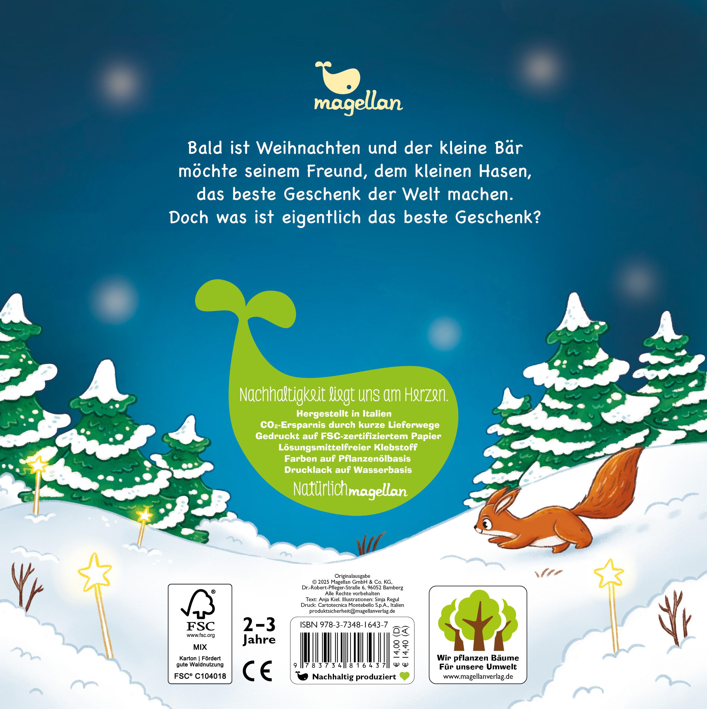 Rückseitencover Das beste Weihnachtsgeschenk bist du