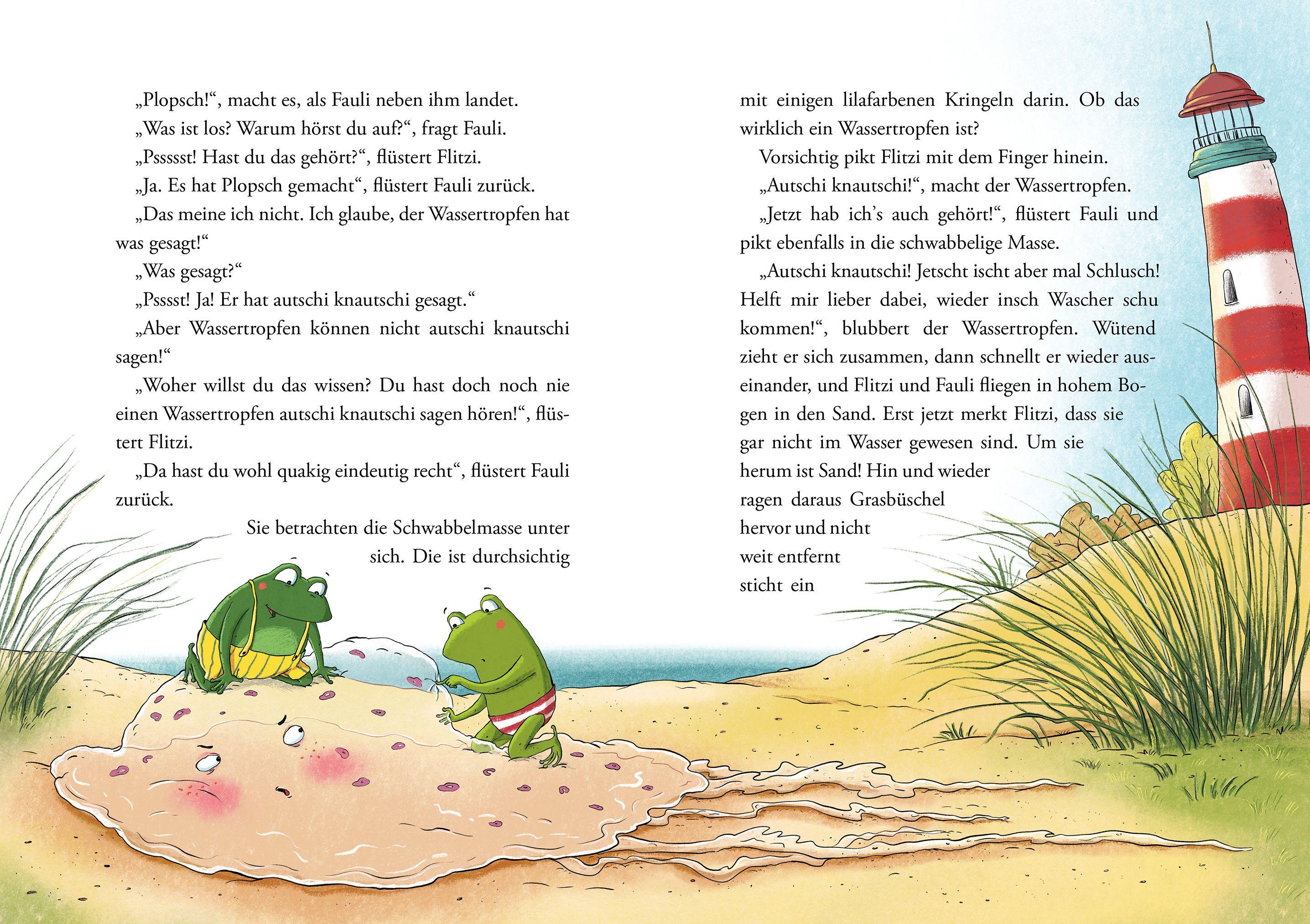 Beispielinhalt (Bild) Quak und platsch!