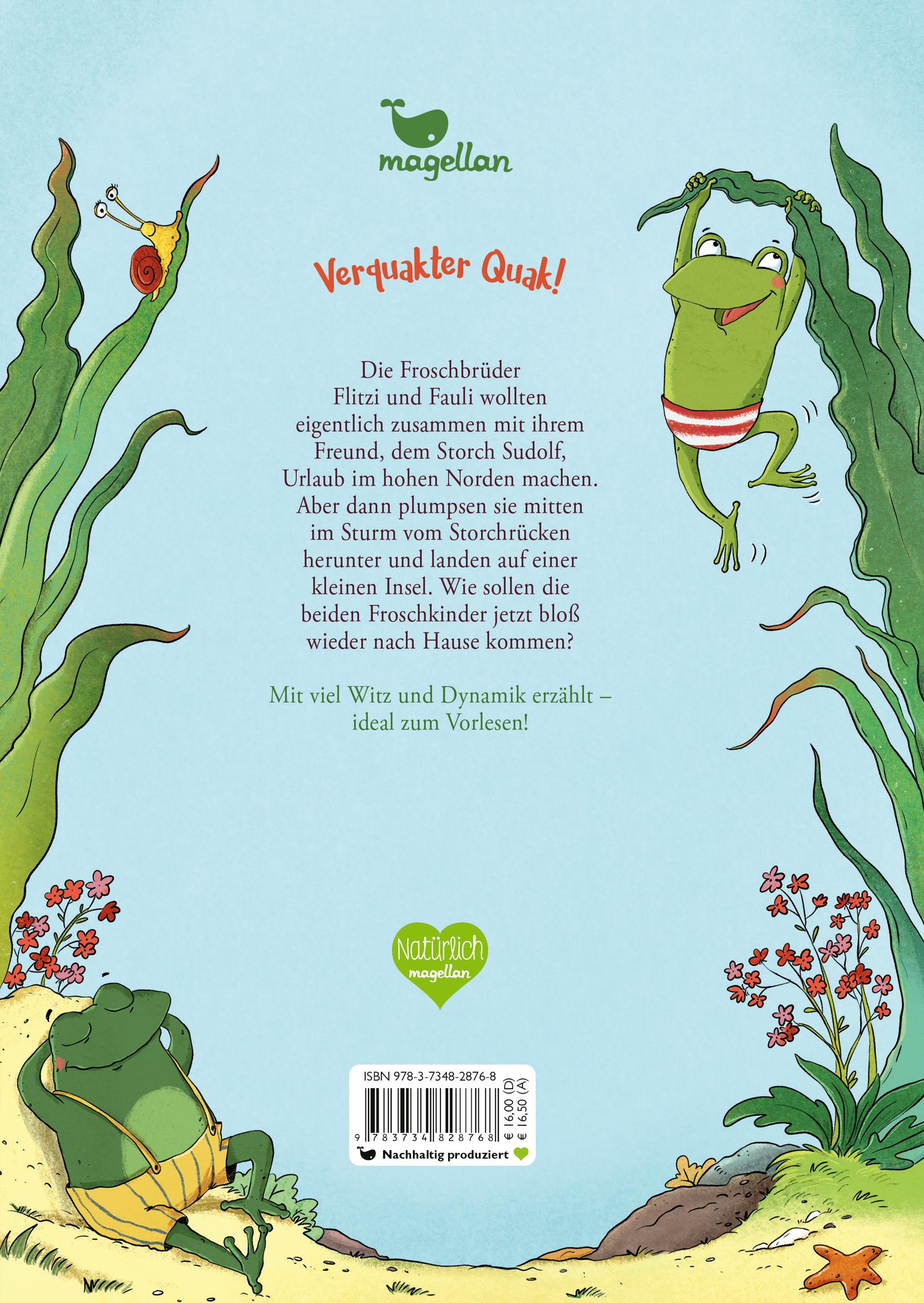 Rückseitencover Quak und platsch!