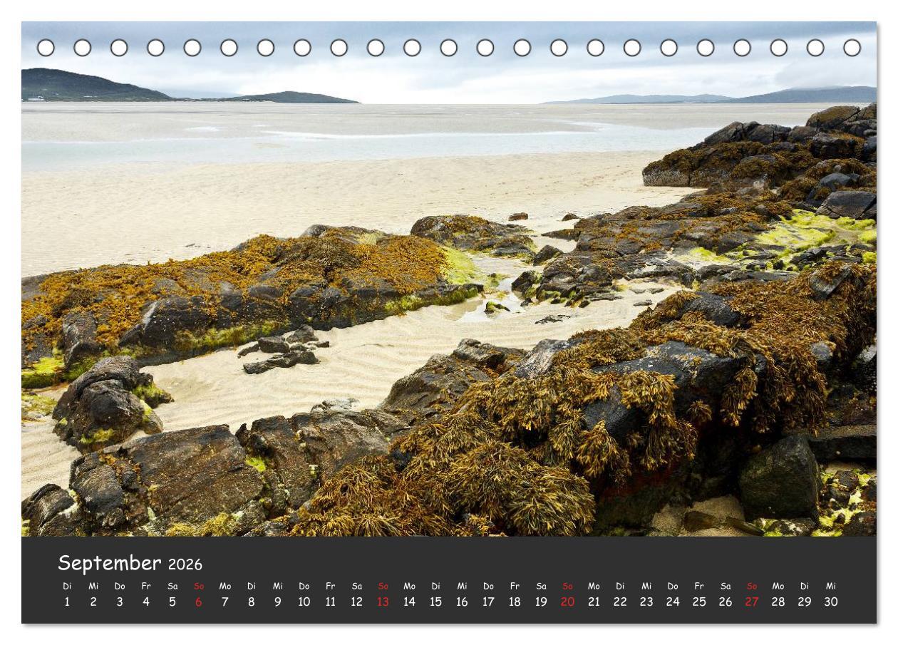Beispielinhalt (Bild) Schottland - grandiose Landschaften im Westen (Tischkalender 2026 DIN A5 quer), CALVENDO Monatskalender