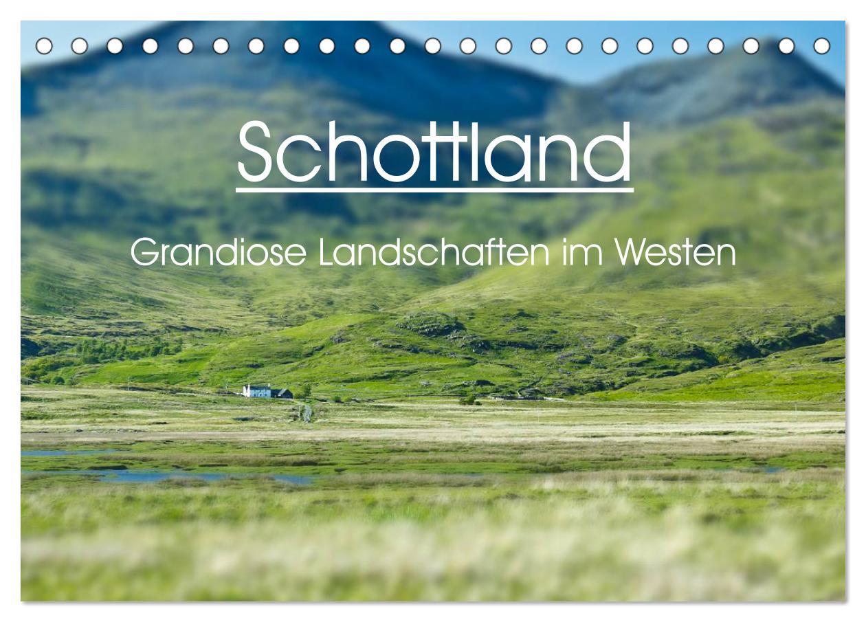 Vorderes Coverbild Schottland - grandiose Landschaften im Westen (Tischkalender 2026 DIN A5 quer), CALVENDO Monatskalender