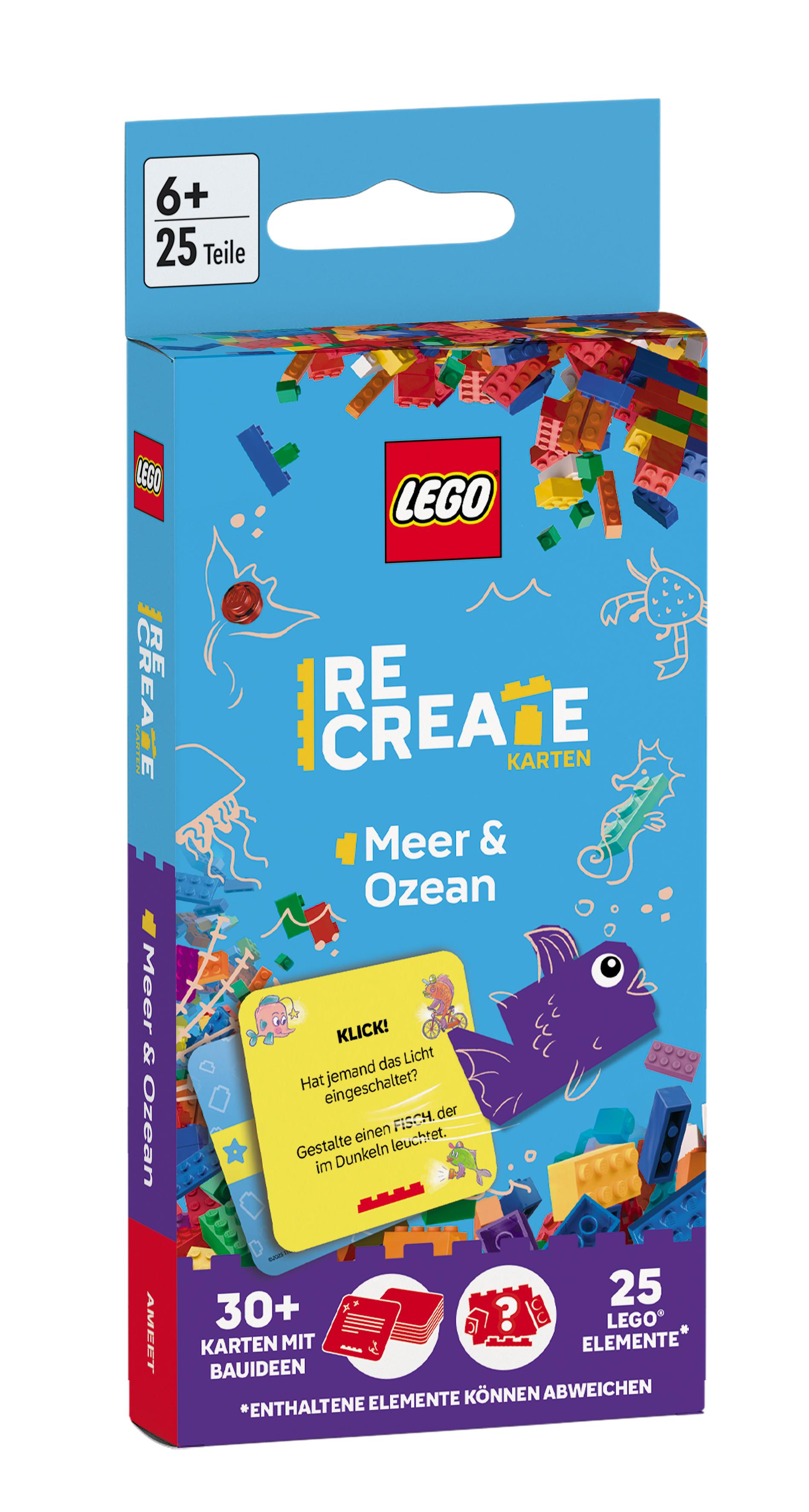 Vorderes Coverbild LEGO® - ReCreate Karten - Meer & Ozean