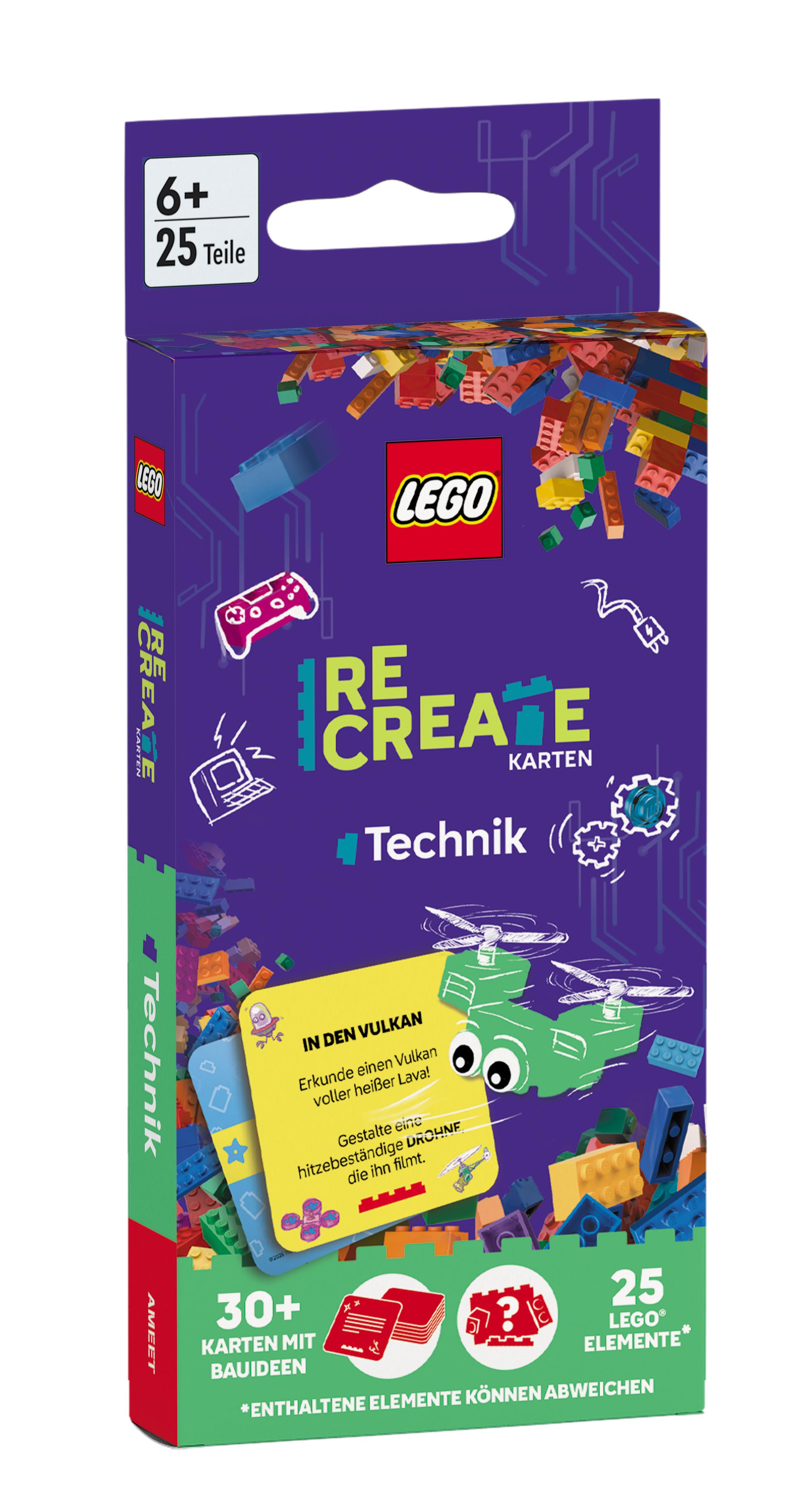 Vorderes Coverbild LEGO® - ReCreate Karten - Technik