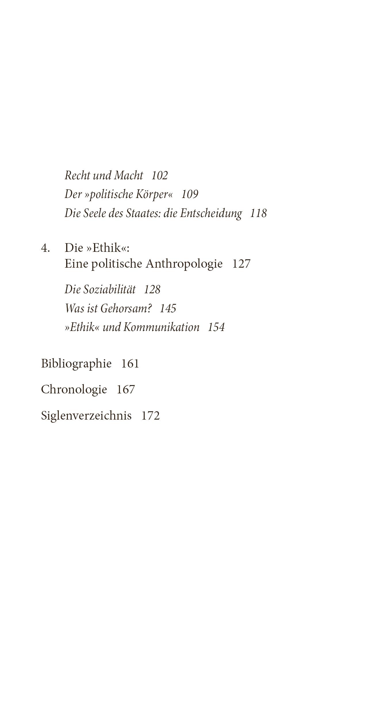 Beispielinhalt (Bild) Spinoza und die Politik