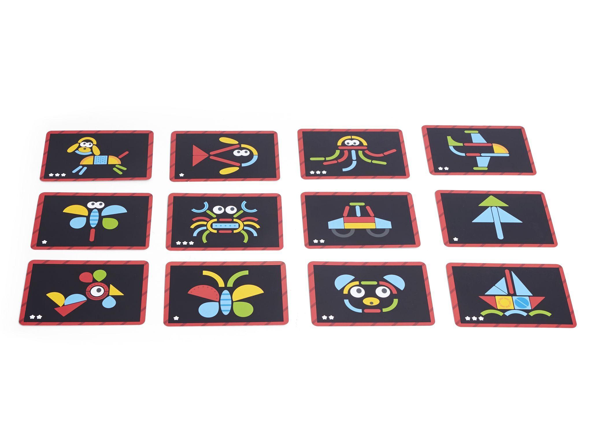 Beispielinhalt (Bild) Hape - Magnetische Kunstbox