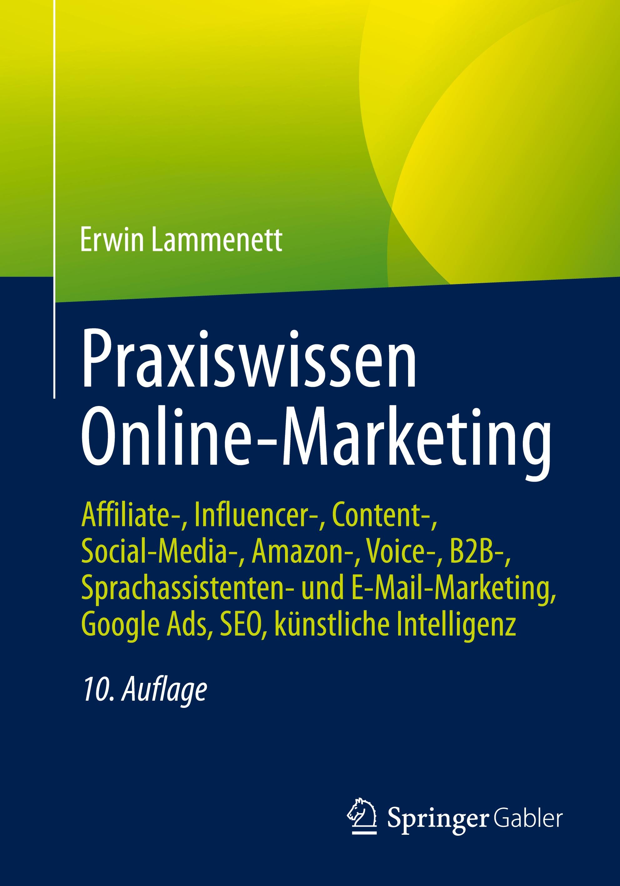 Vorderes Coverbild Praxiswissen Online-Marketing