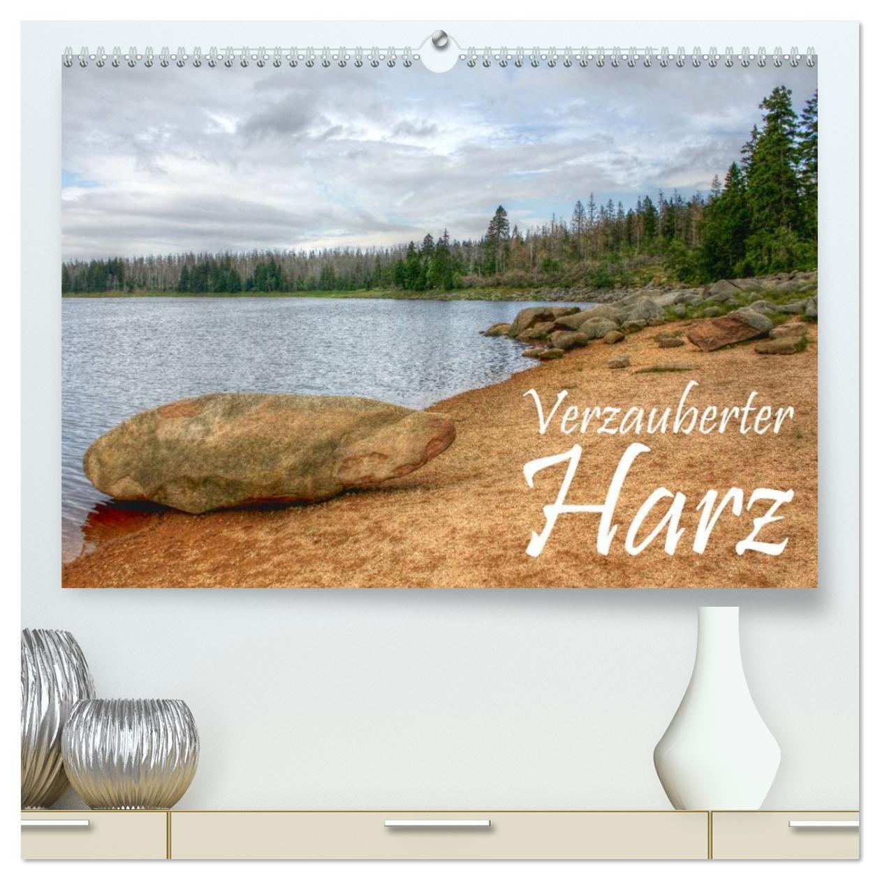 Vorderes Coverbild Verzauberter Harz (hochwertiger Premium Wandkalender 2026 DIN A2 quer), Kunstdruck in Hochglanz