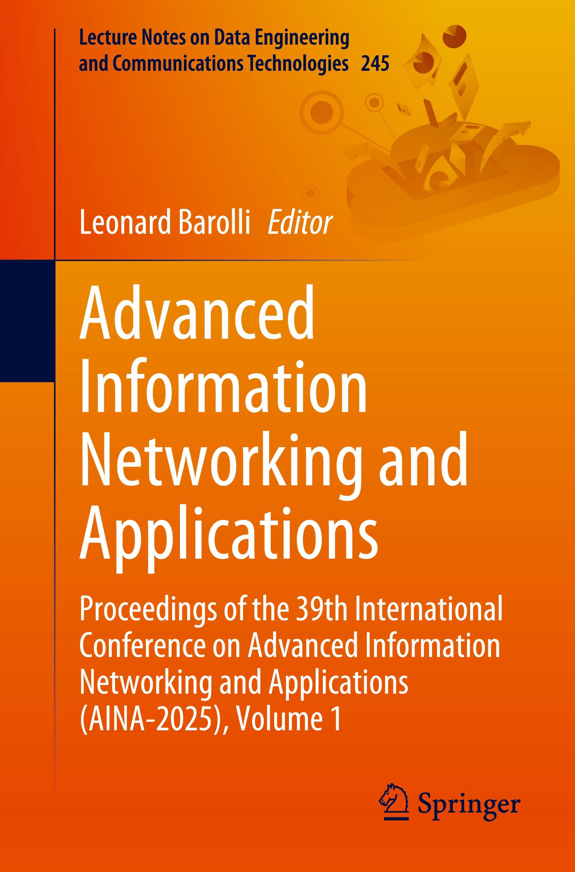 Vorderes Coverbild Advanced Information Networking and Applications