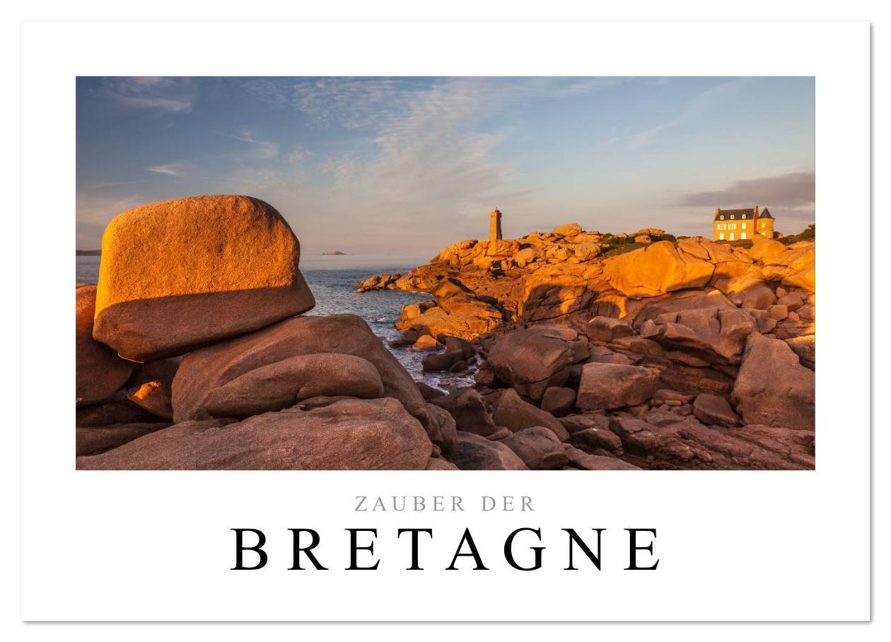 Vorderes Coverbild Bretagne - Zauber der Côte de Granit Rose (Wandkalender 2026 DIN A3 quer), CALVENDO Monatskalender