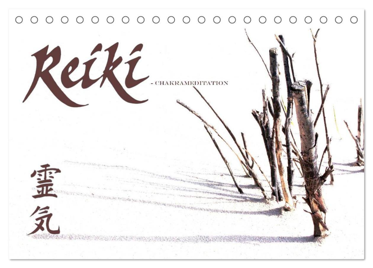 Vorderes Coverbild REIKI - Chakrameditation (Tischkalender 2026 DIN A5 quer), CALVENDO Monatskalender
