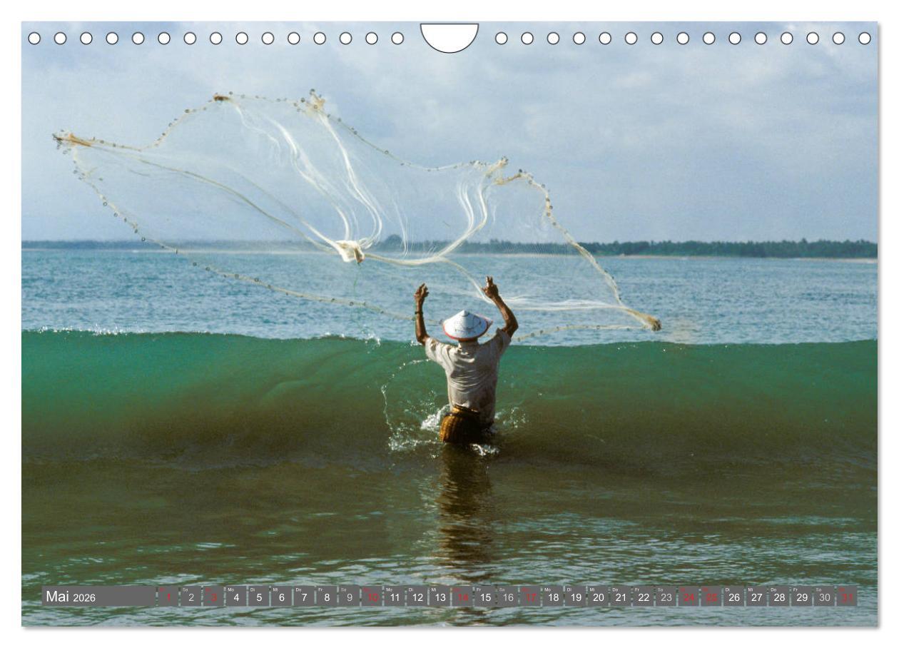 Beispielinhalt (Bild) Peter Fischer - Bali 2026 (Wandkalender 2026 DIN A4 quer), CALVENDO Monatskalender