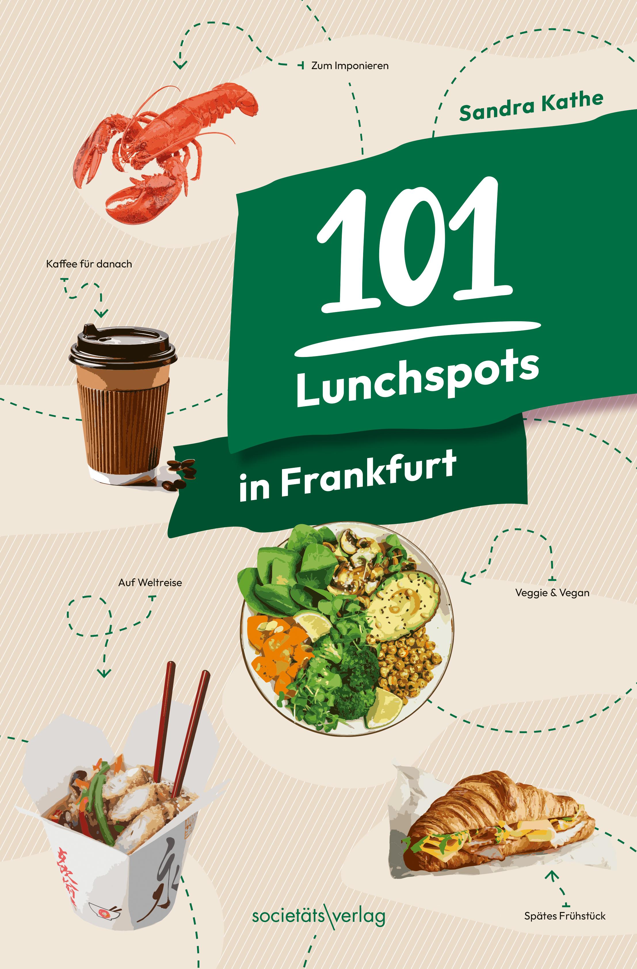 Vorderes Coverbild 101 Lunchspots in Frankfurt