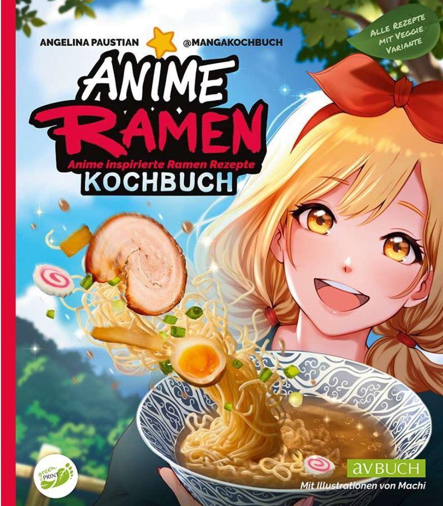 Vorderes Coverbild Anime Ramen Kochbuch