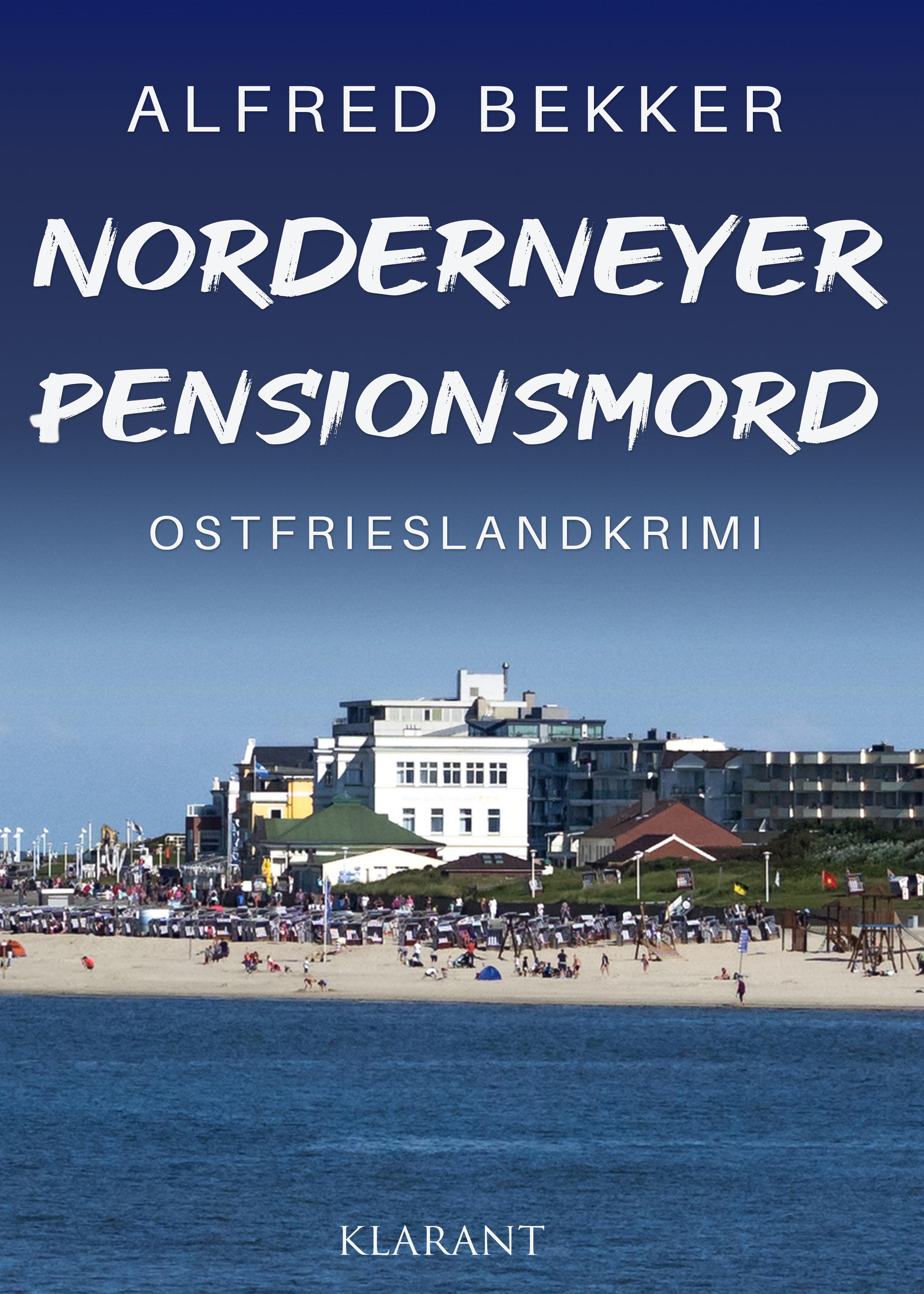 Vorderes Coverbild Norderneyer Pensionsmord. Ostfrieslandkrimi