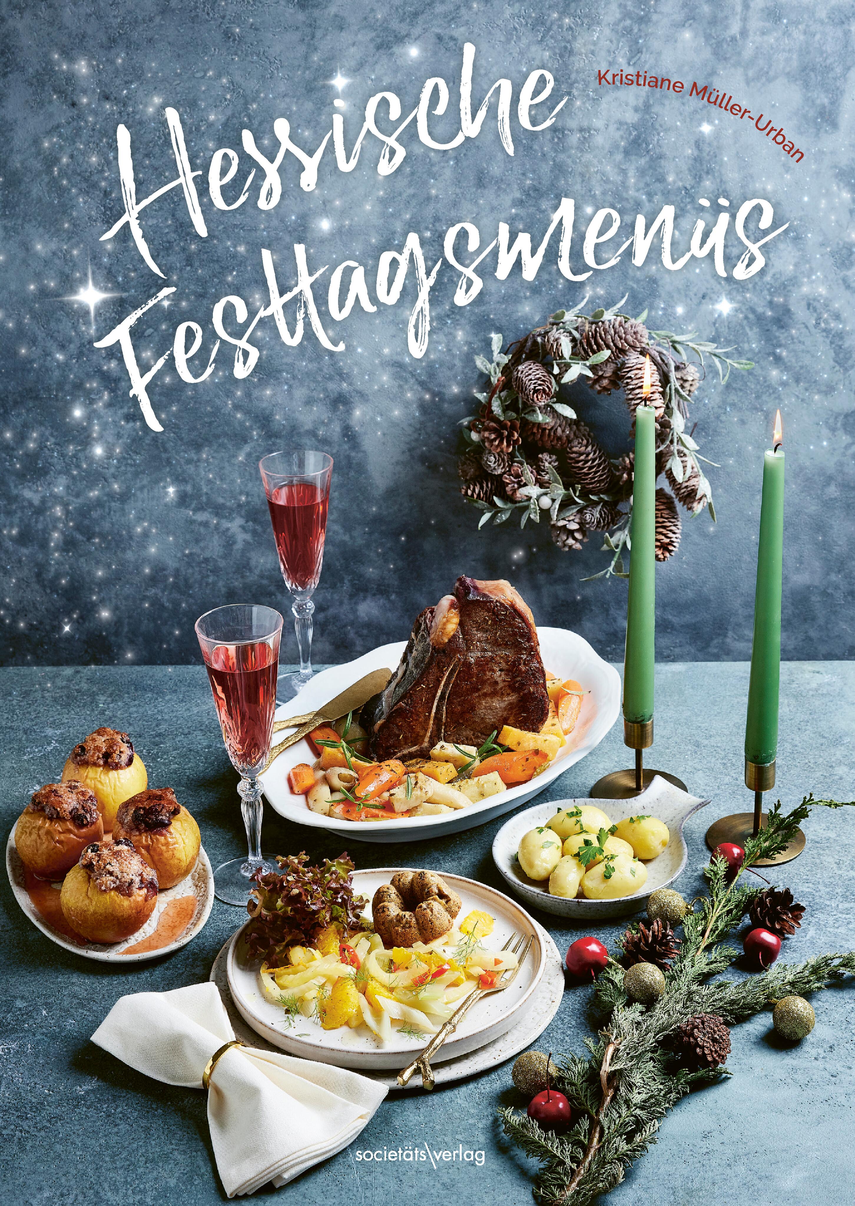 Vorderes Coverbild Hessische Festtagsmenüs