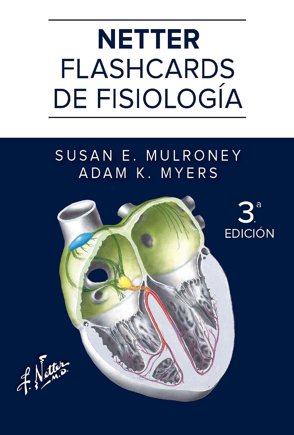 Vorderes Coverbild Netter. Flashcards de fisiología