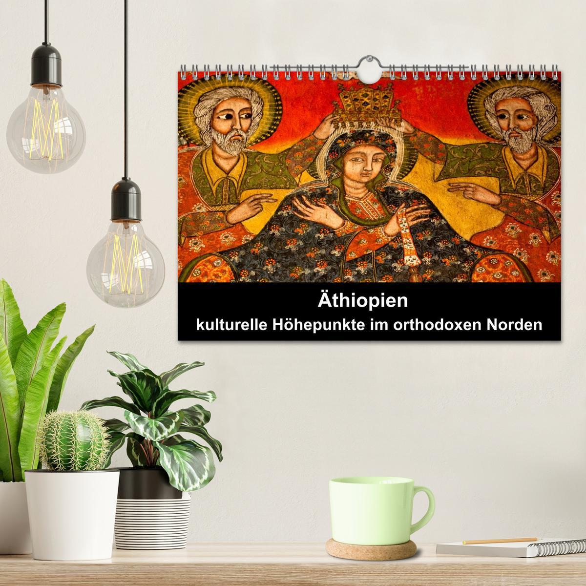 Beispielinhalt (Bild) Äthiopien - kulturelle Höhepunkte im orthdoxen Norden (Wandkalender 2026 DIN A4 quer), CALVENDO Monatskalender