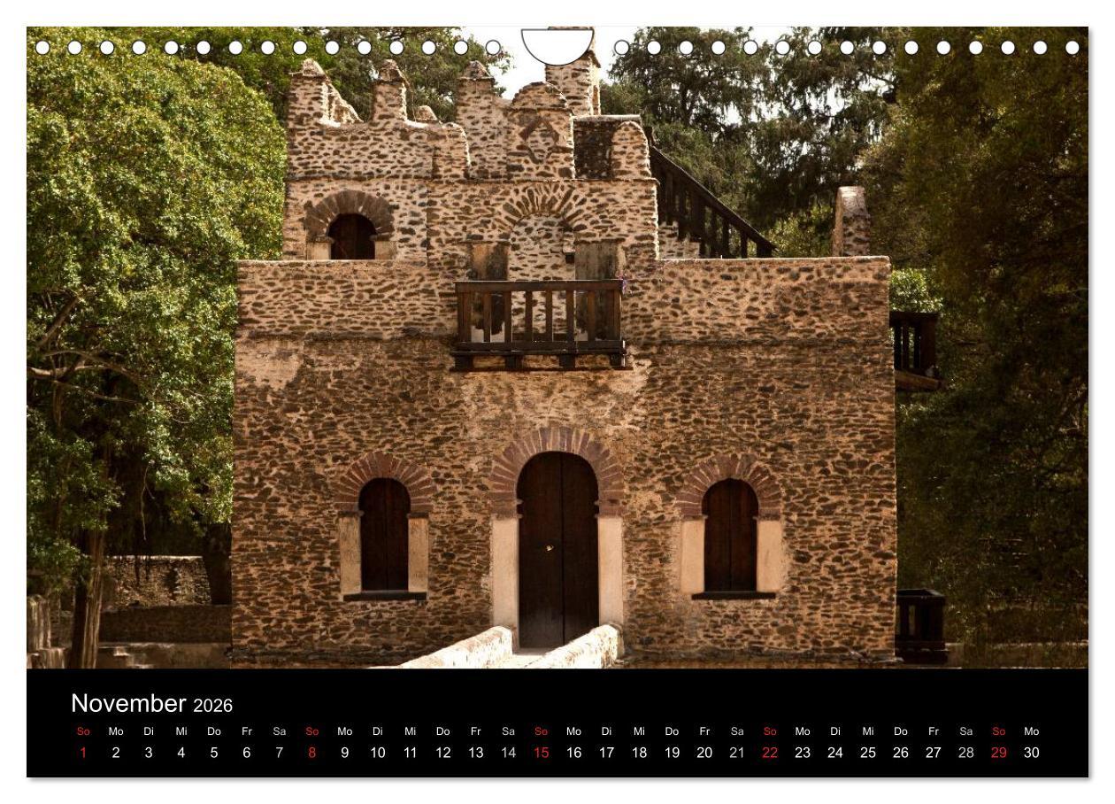 Beispielinhalt (Bild) Äthiopien - kulturelle Höhepunkte im orthdoxen Norden (Wandkalender 2026 DIN A4 quer), CALVENDO Monatskalender
