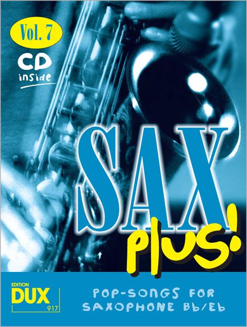 Vorderes Coverbild SAX PLUS 7 - POP SONGS FOR SAXO