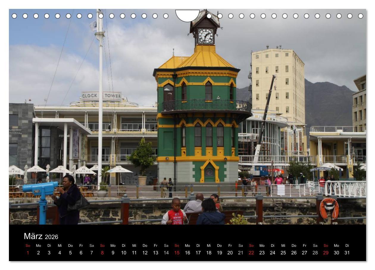 Beispielinhalt (Bild) Kapstadt - Die schonste Stadt Südafrikas (Wandkalender 2026 DIN A4 quer), CALVENDO Monatskalender
