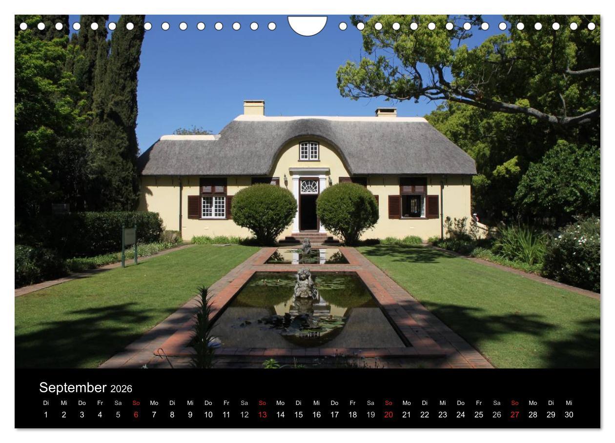 Beispielinhalt (Bild) Kapstadt - Die schonste Stadt Südafrikas (Wandkalender 2026 DIN A4 quer), CALVENDO Monatskalender