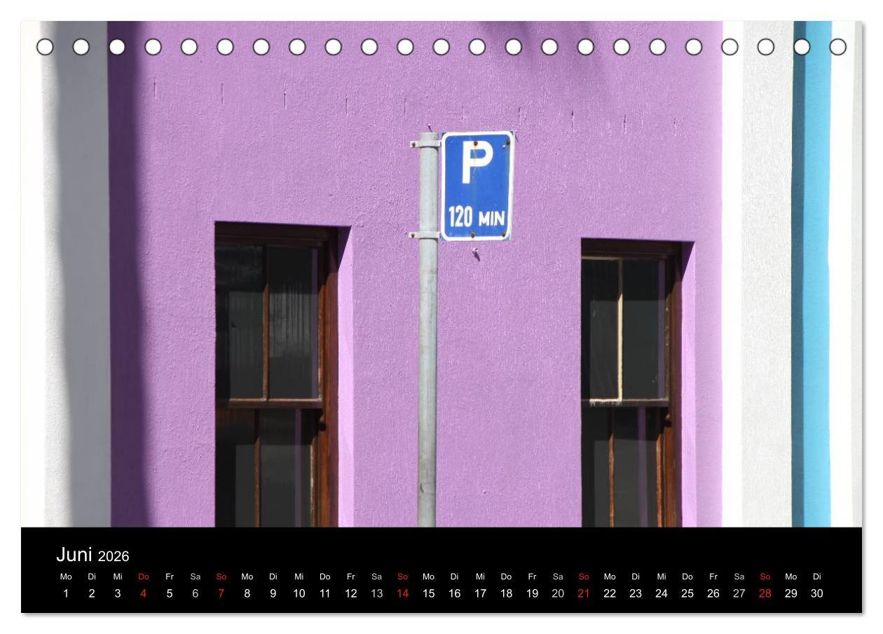 Beispielinhalt (Bild) Kapstadt - Die schonste Stadt Südafrikas (Tischkalender 2026 DIN A5 quer), CALVENDO Monatskalender
