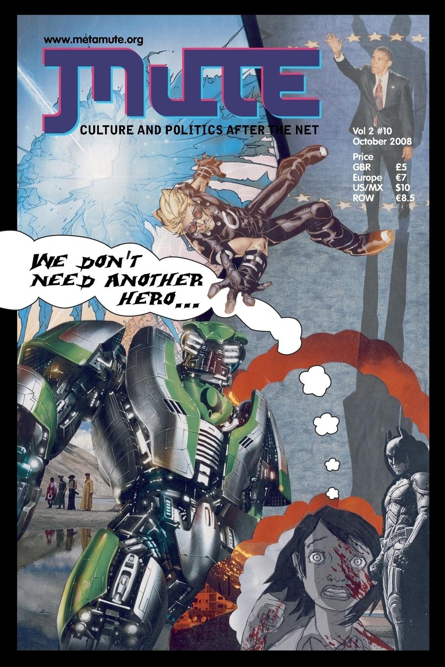 Vorderes Coverbild Mute Magazine - Vol 2 #10
