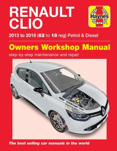 Vorderes Coverbild Renault Clio petrol & diesel ('13-'18) 62 to18