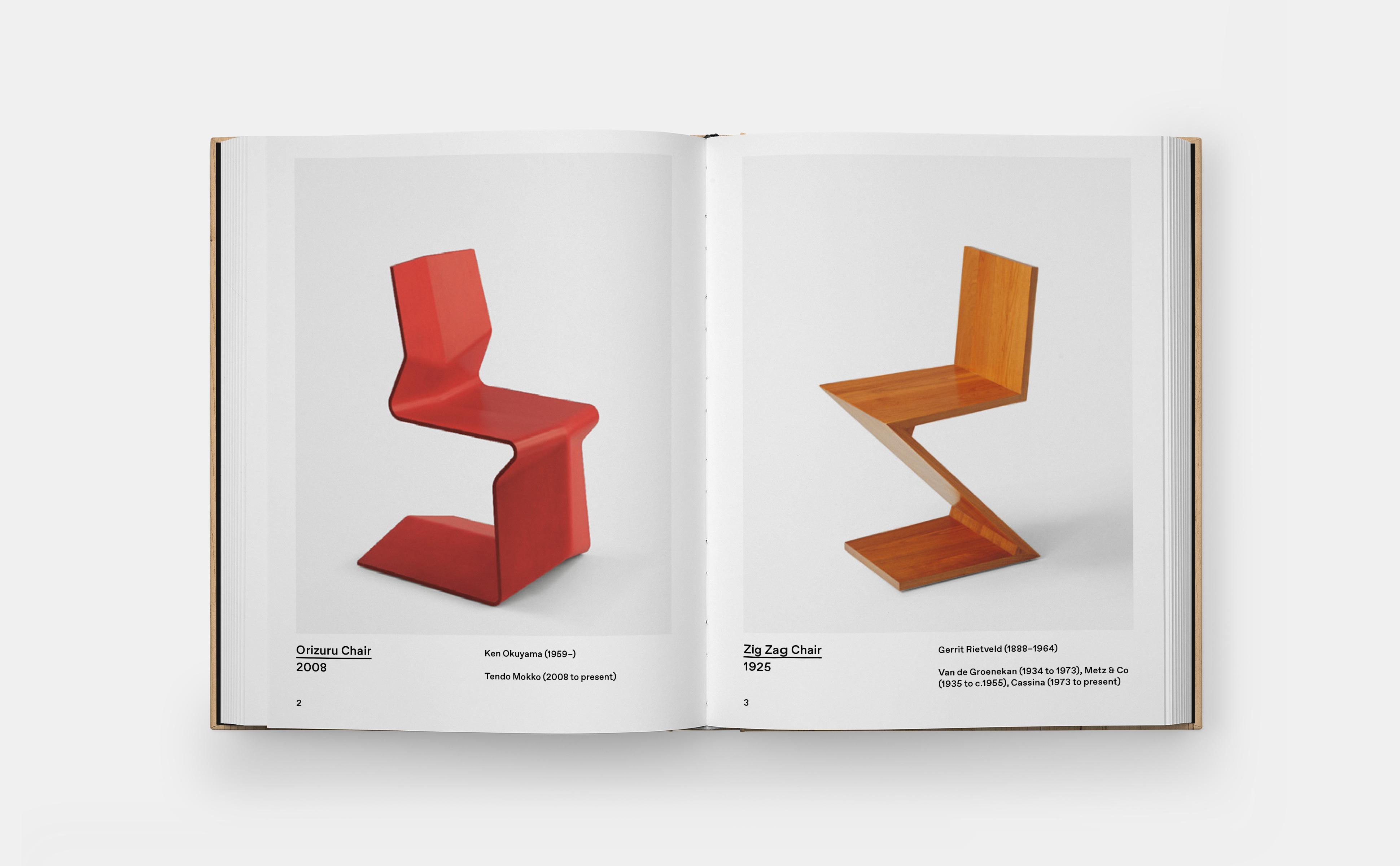 Beispielinhalt (Bild) Chair: 500 Designs that Matter (2025)