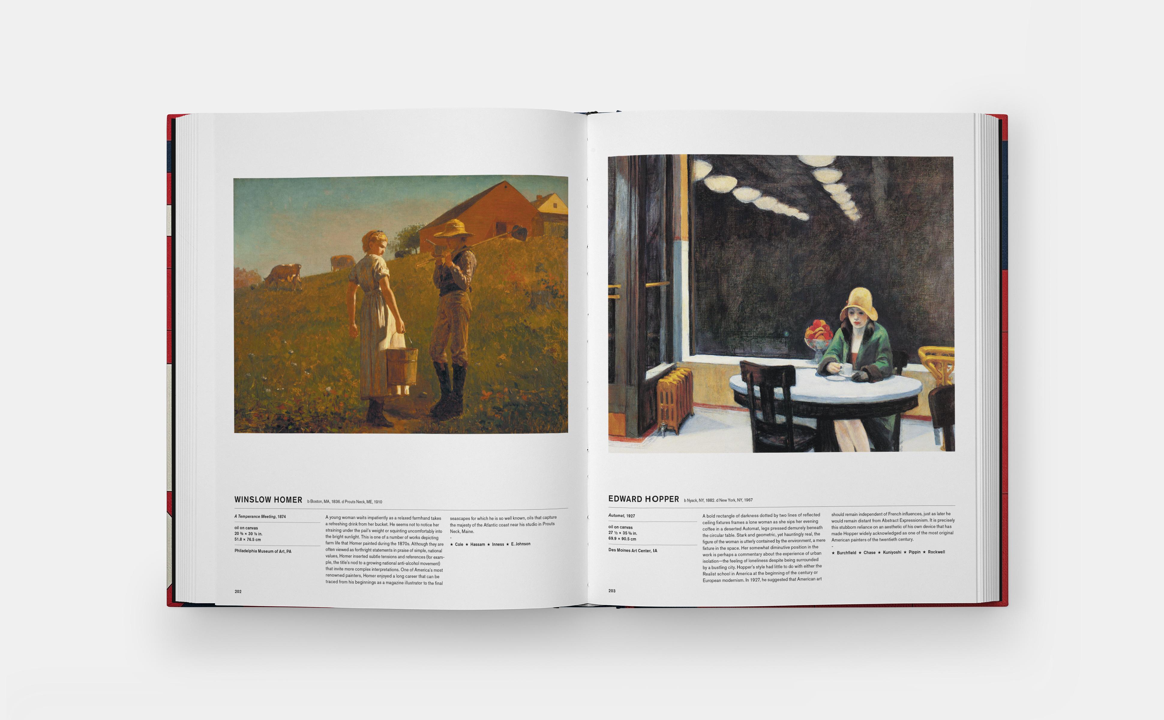 Beispielinhalt (Bild) The American Art Book (2025)