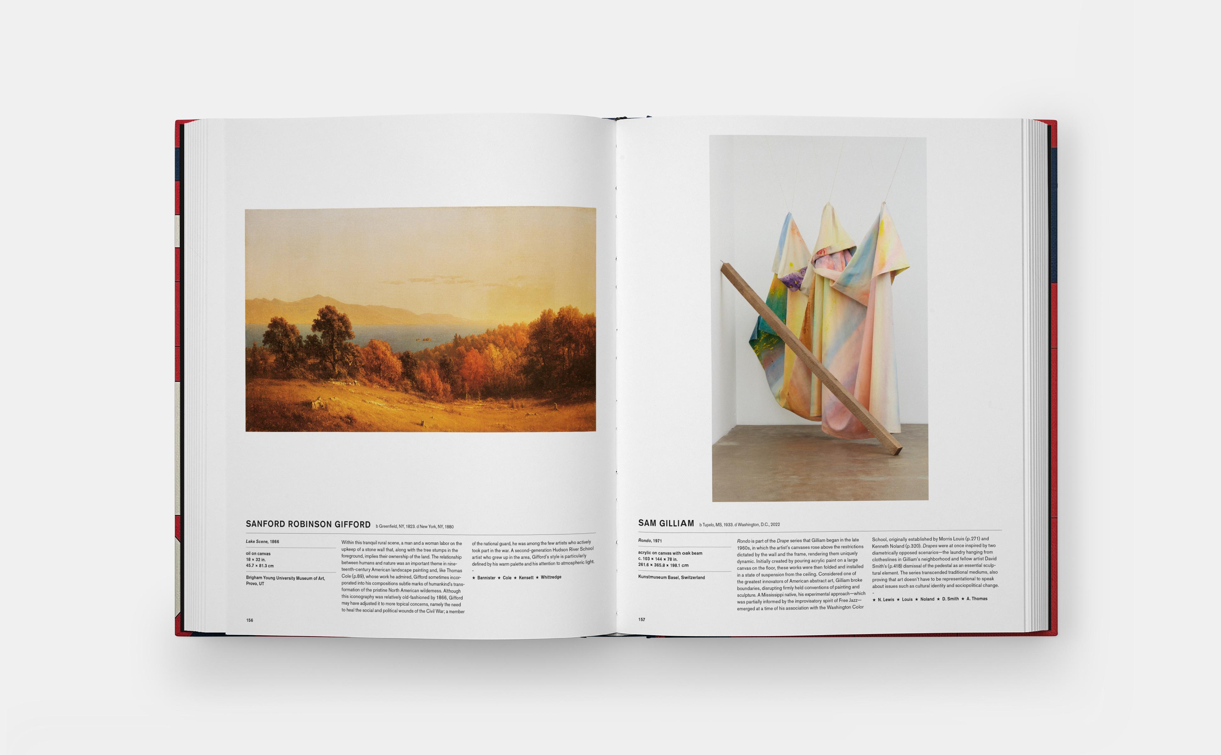 Beispielinhalt (Bild) The American Art Book (2025)