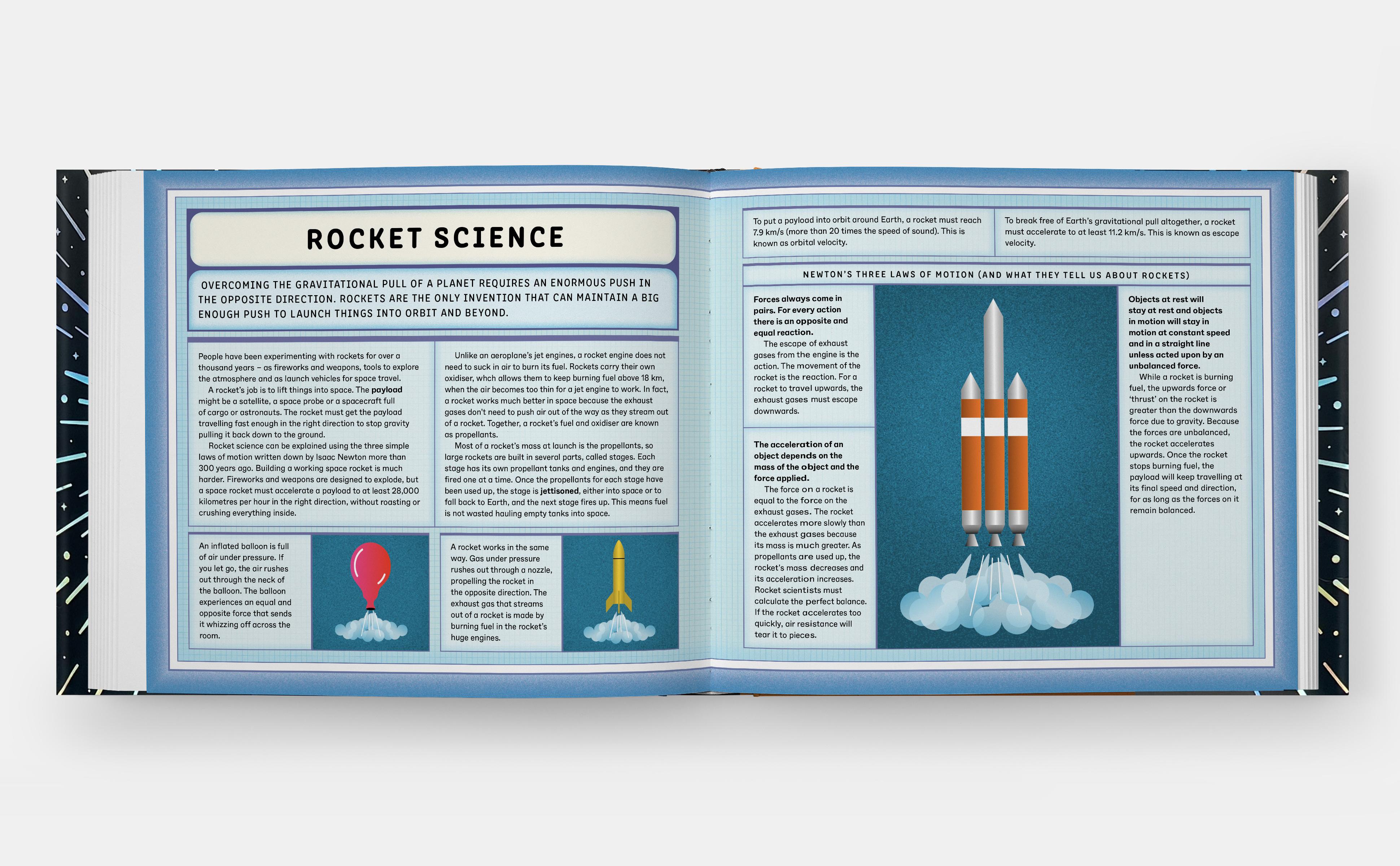 Beispielinhalt (Bild) Exploring the Universe