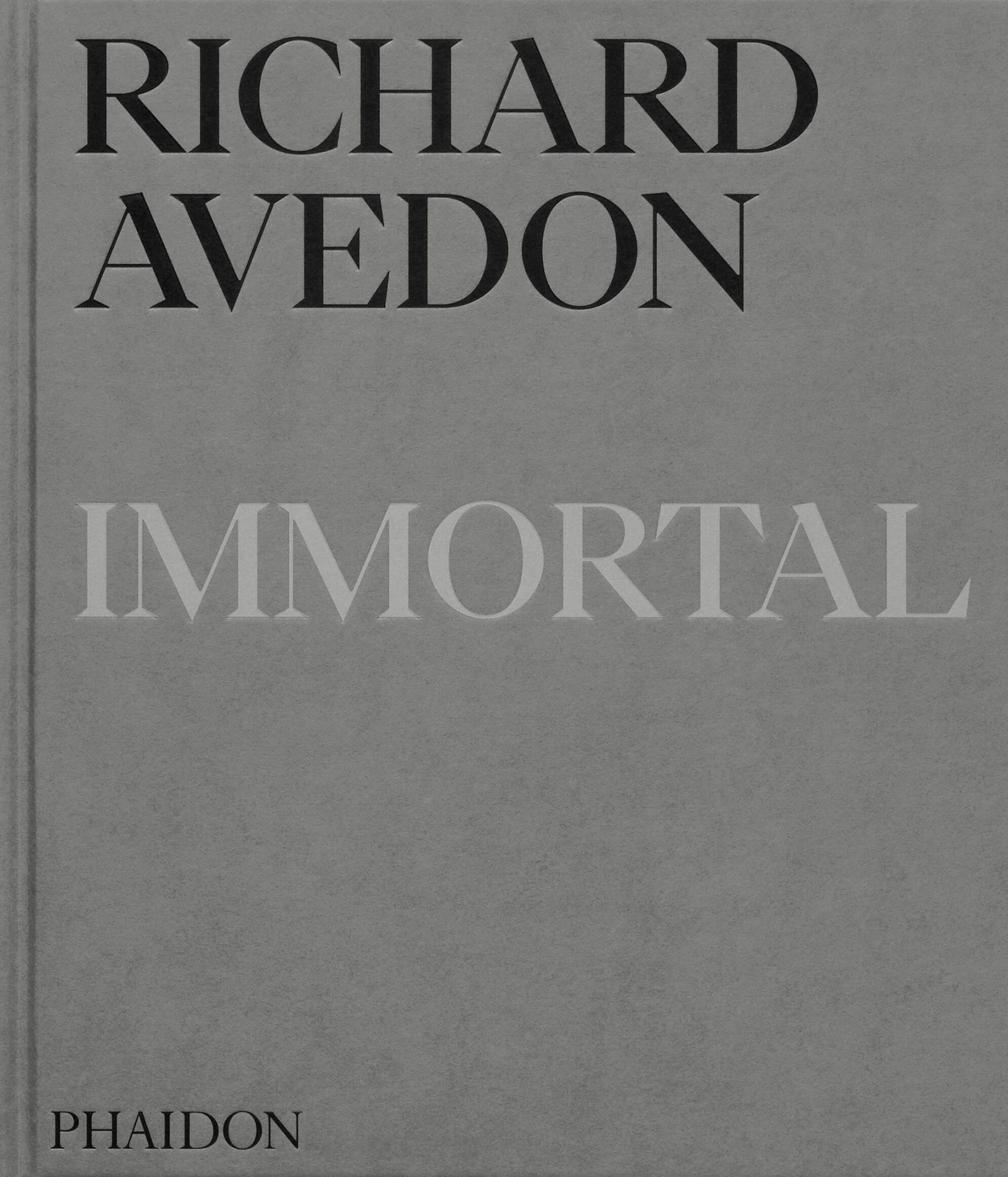 Vorderes Coverbild Richard Avedon Immortal