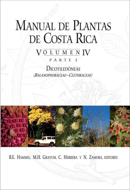 Vorderes Coverbild Manual de Plantas de Costa Rica, Volumen IV, Parte 2