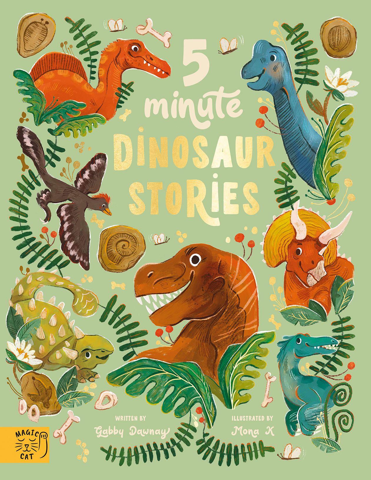 Vorderes Coverbild 5 Minute Dinosaur Stories