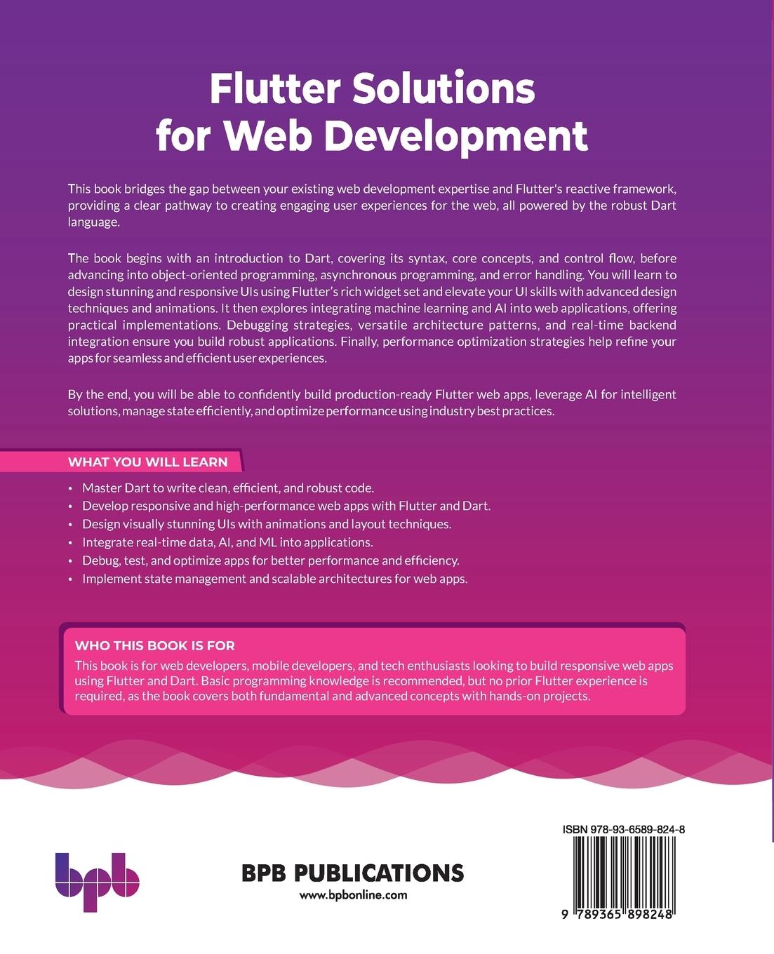 Rückseitencover Flutter Solutions for Web Development