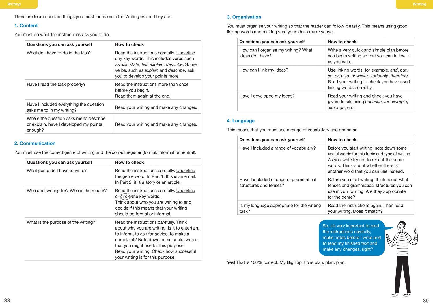 Beispielinhalt (Bild) Ultimate Guide to Cracking B1 Preliminary for Schools