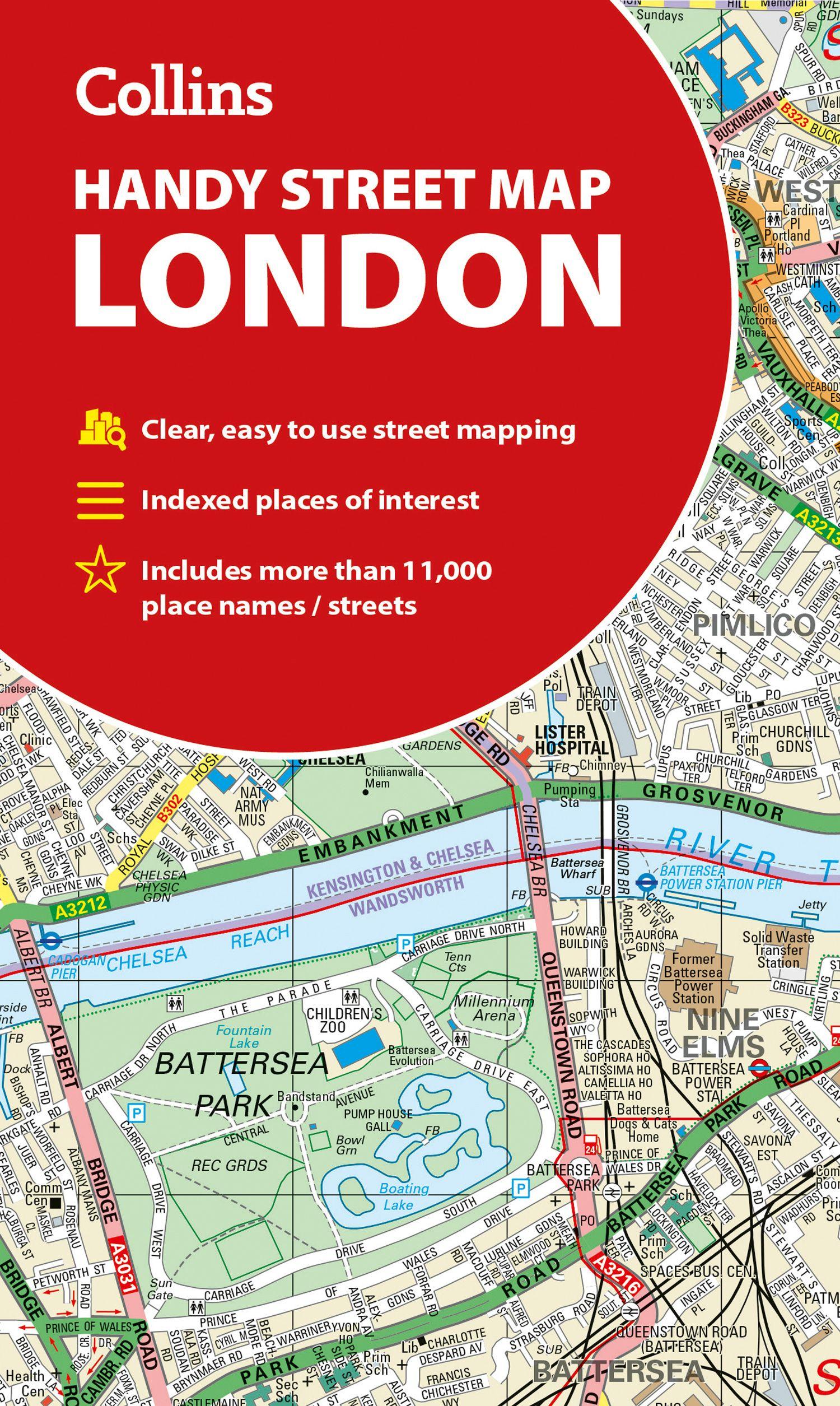 Vorderes Coverbild Collins London Handy Street Map