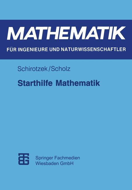 Vorderes Coverbild Starthilfe Mathematik