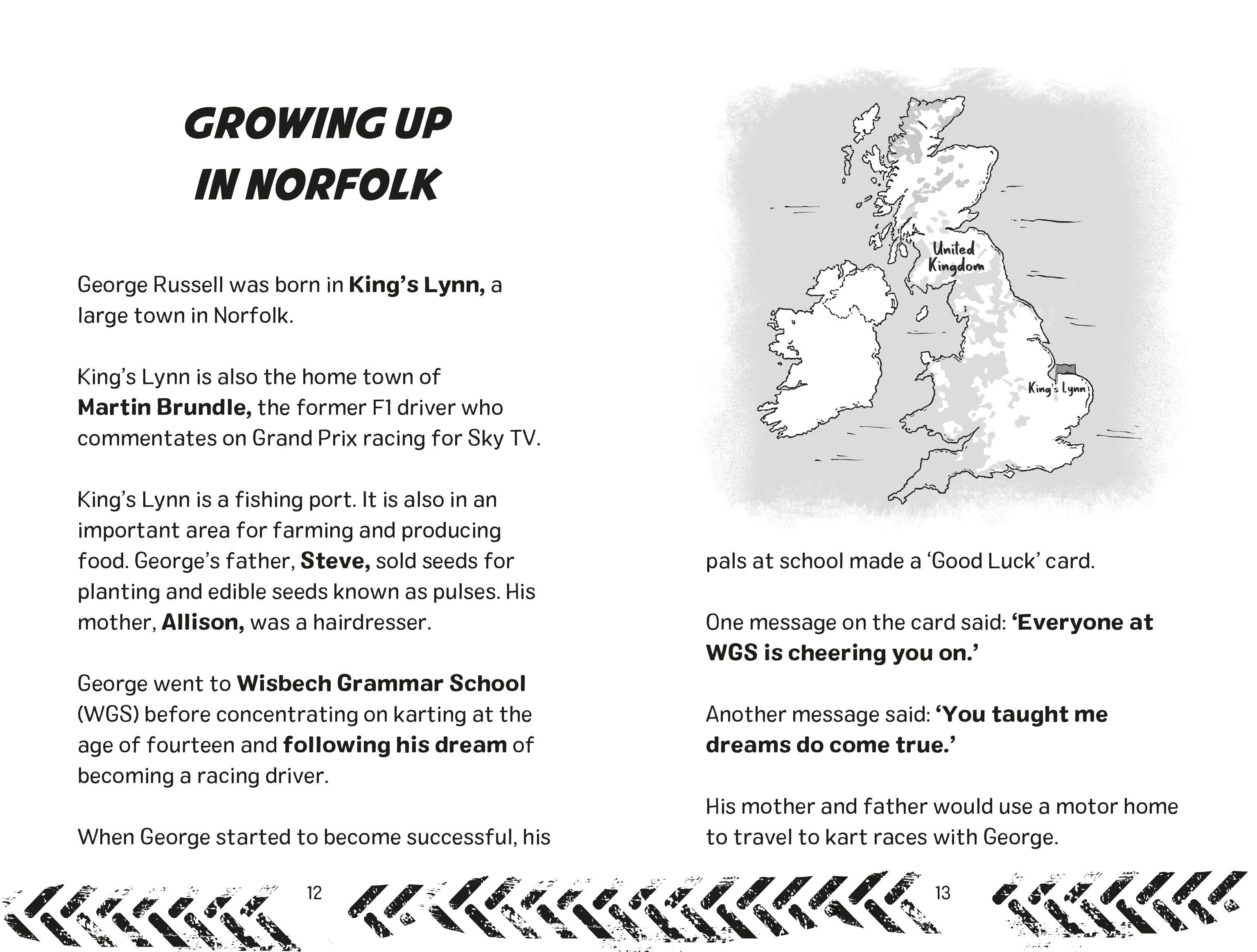 Beispielinhalt (Bild) Racing Legends: George Russell