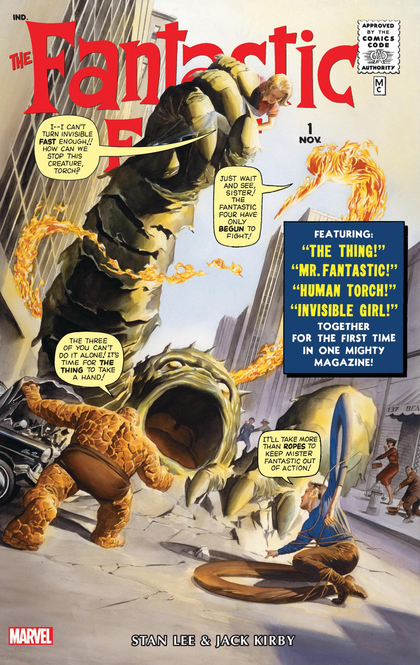 Vorderes Coverbild The Fantastic Four Omnibus Vol. 1