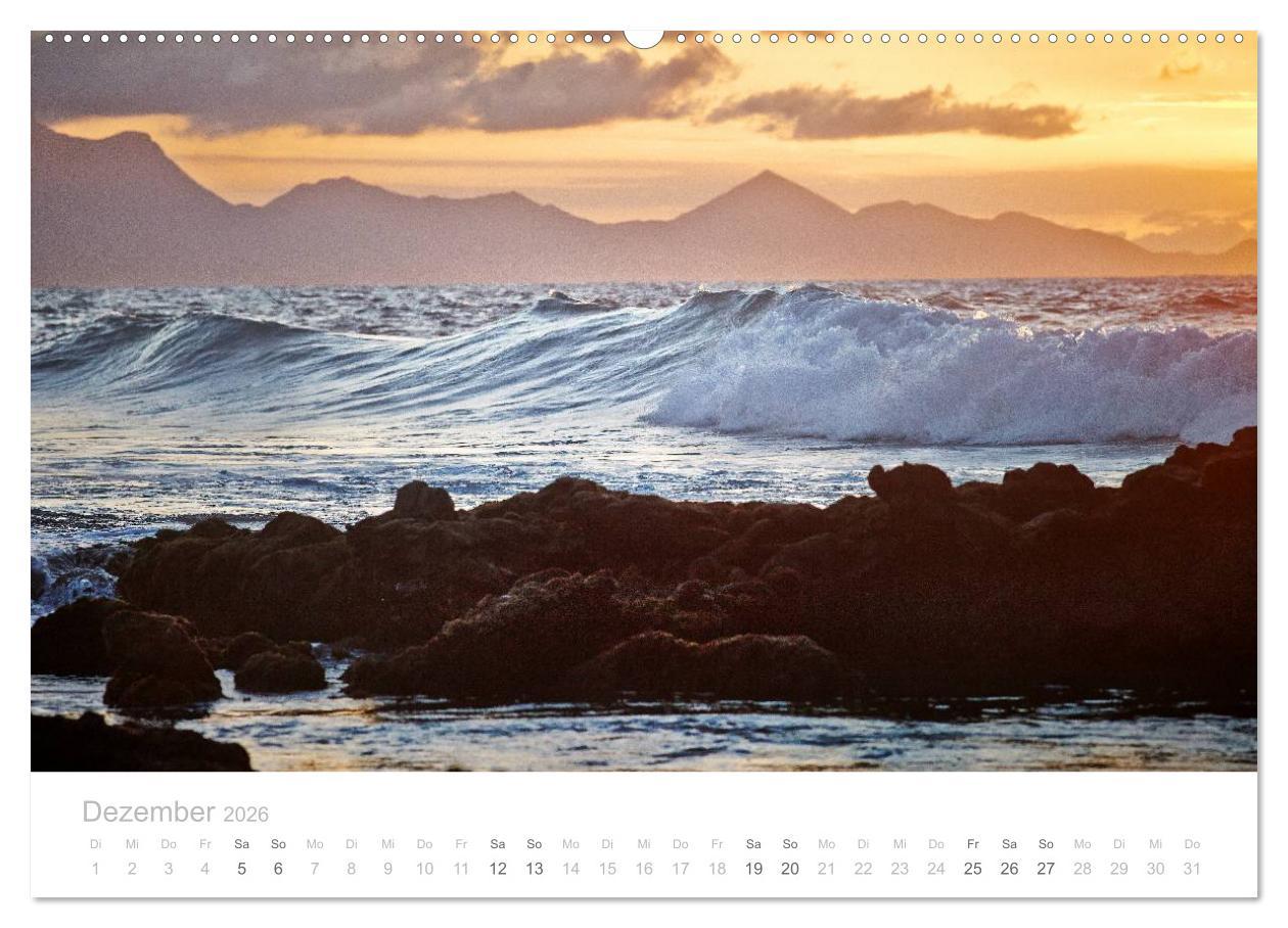 Beispielinhalt (Bild) Sehnsucht nach Fuerteventura (hochwertiger Premium Wandkalender 2026 DIN A2 quer), Kunstdruck in Hochglanz