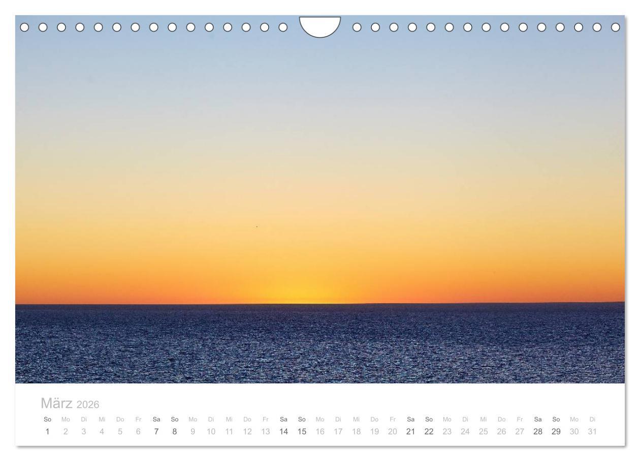 Beispielinhalt (Bild) Sehnsucht nach Fuerteventura (Wandkalender 2026 DIN A4 quer), CALVENDO Monatskalender