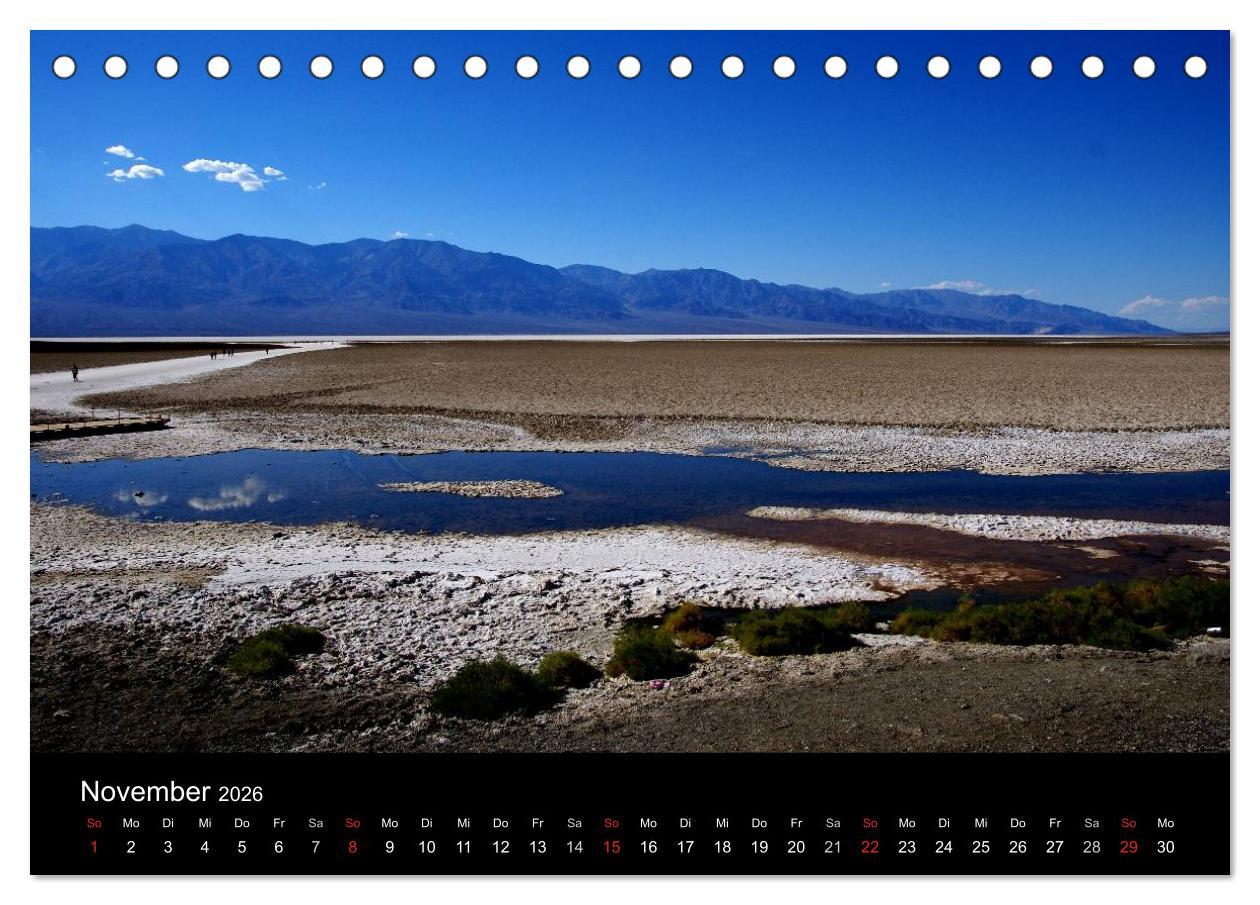 Beispielinhalt (Bild) USA-Südwesten von seiner schönsten Seite 2026 (Tischkalender 2026 DIN A5 quer), CALVENDO Monatskalender