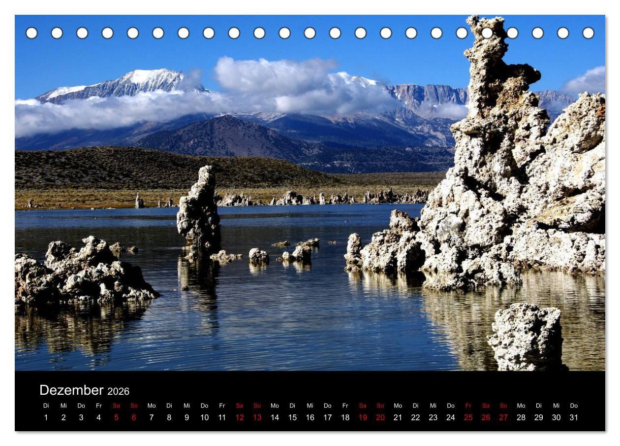 Beispielinhalt (Bild) Natur von ihrer schönsten Seite 2026 (Tischkalender 2026 DIN A5 quer), CALVENDO Monatskalender