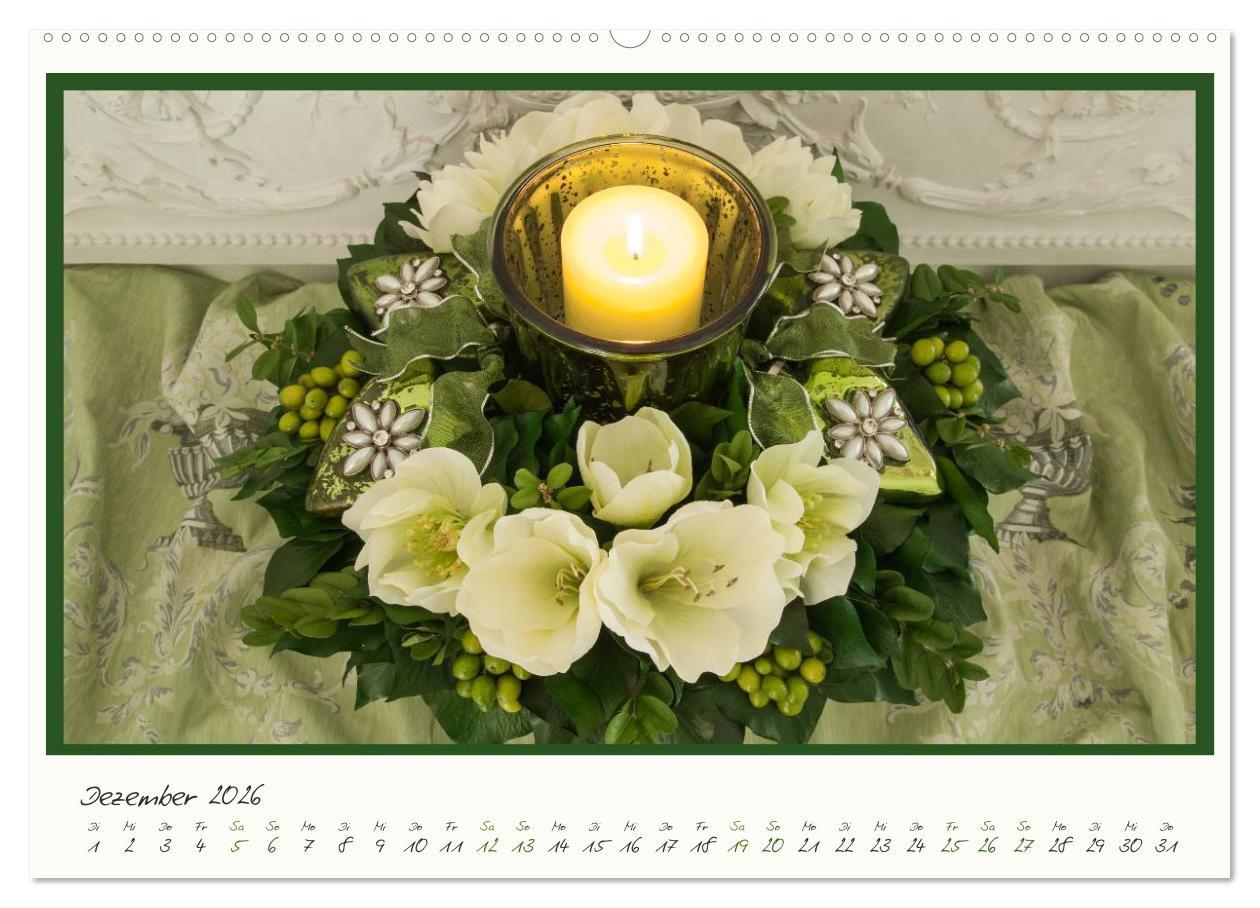 Beispielinhalt (Bild) Raum für Blumen (hochwertiger Premium Wandkalender 2026 DIN A2 quer), Kunstdruck in Hochglanz